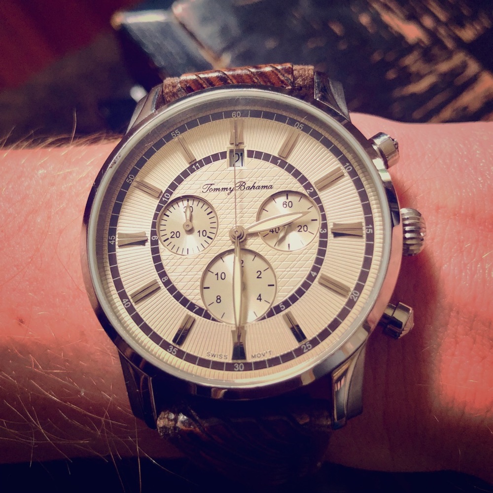 Tommy Bahama Panama-Chrono Men's Watch - TB1137